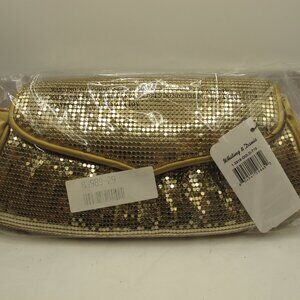 Whiting & Davis gold mesh evening bag